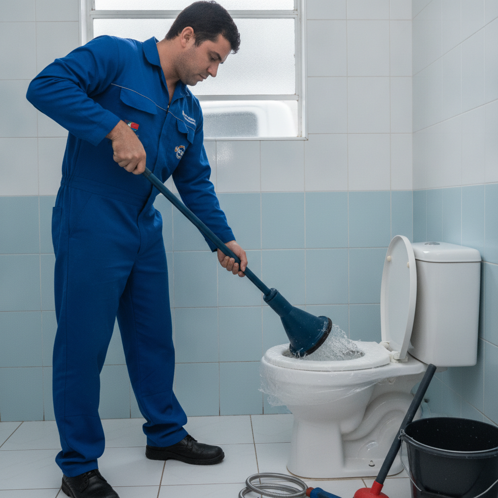 Como Desentupir Vaso Sanitário com Pressão em São Paulo