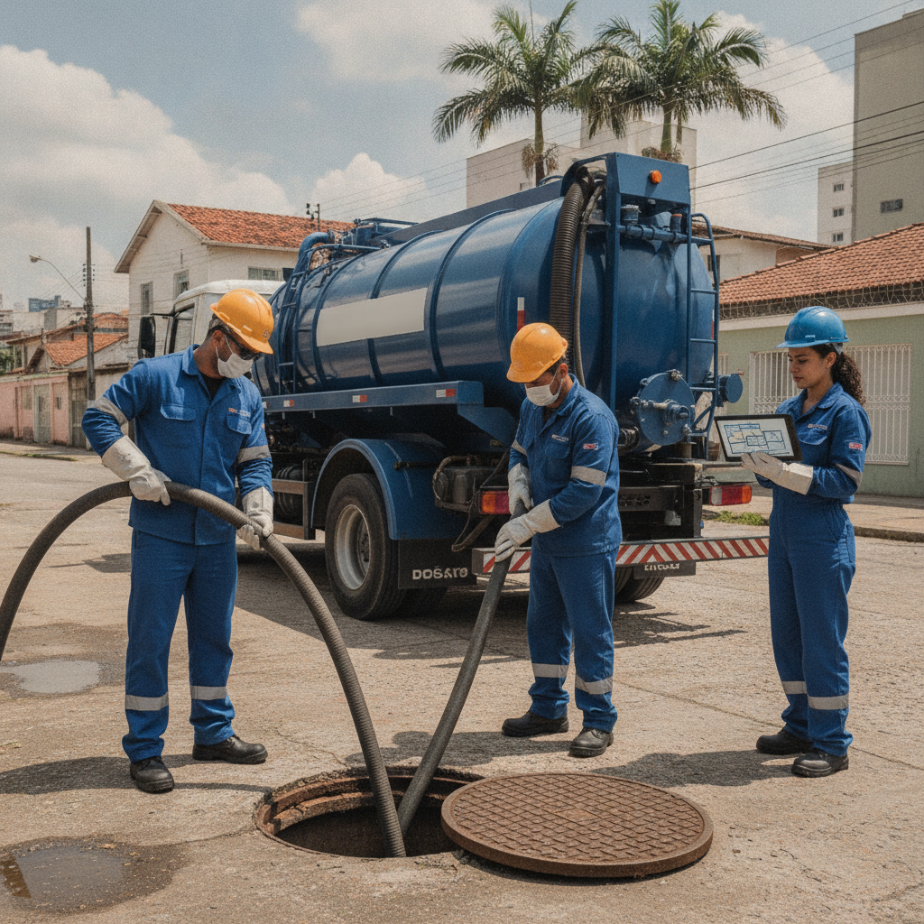 Como Funciona a Limpeza de Tanque Séptico em São Paulo
