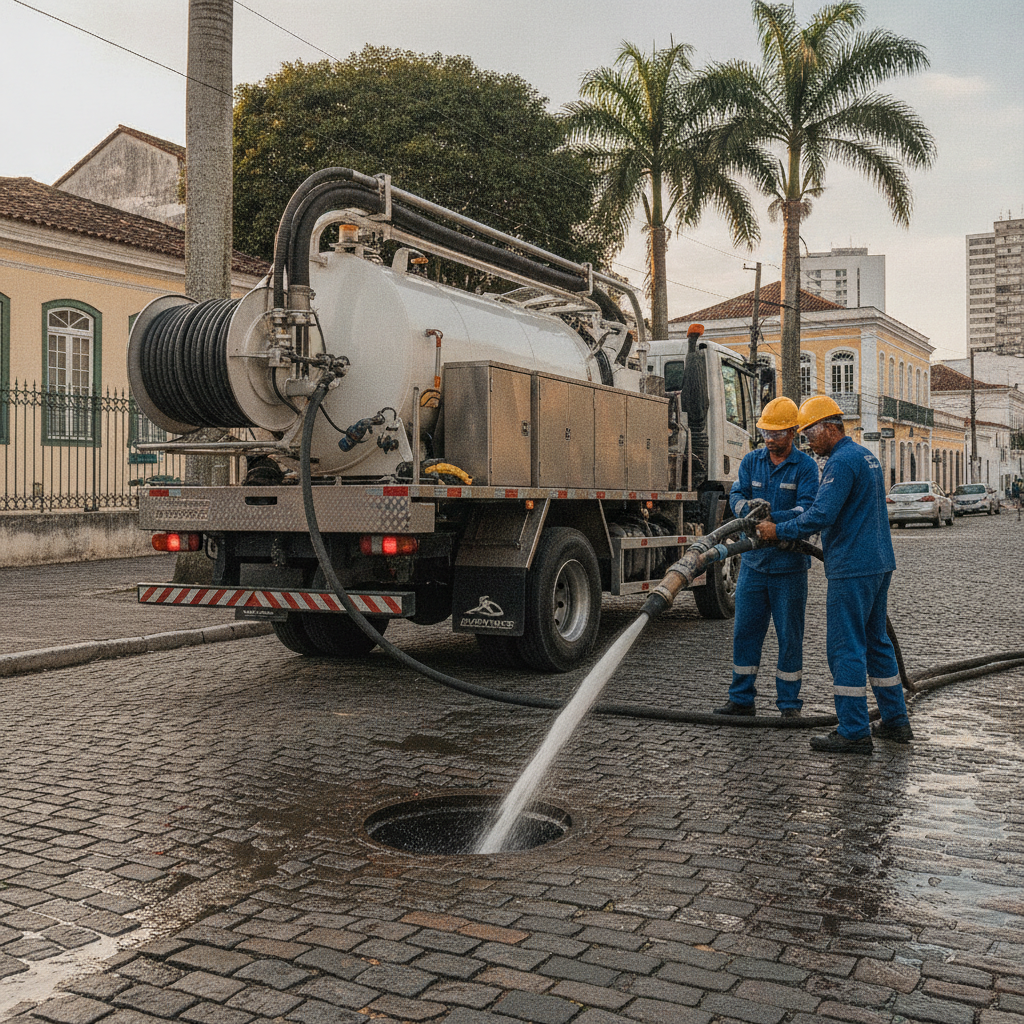 Como Funciona Hidrojateamento de Esgoto em SP