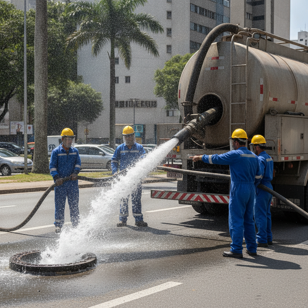 Hidrojateamento de Esgoto em SP: O Que É e Para Que Serve