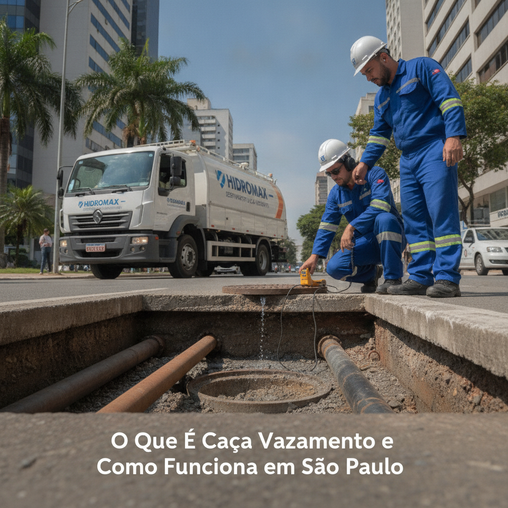 O Que É Caça Vazamento e Como Funciona em São Paulo