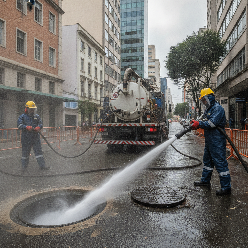O Que É Hidrojateamento e Para Que Serve em São Paulo