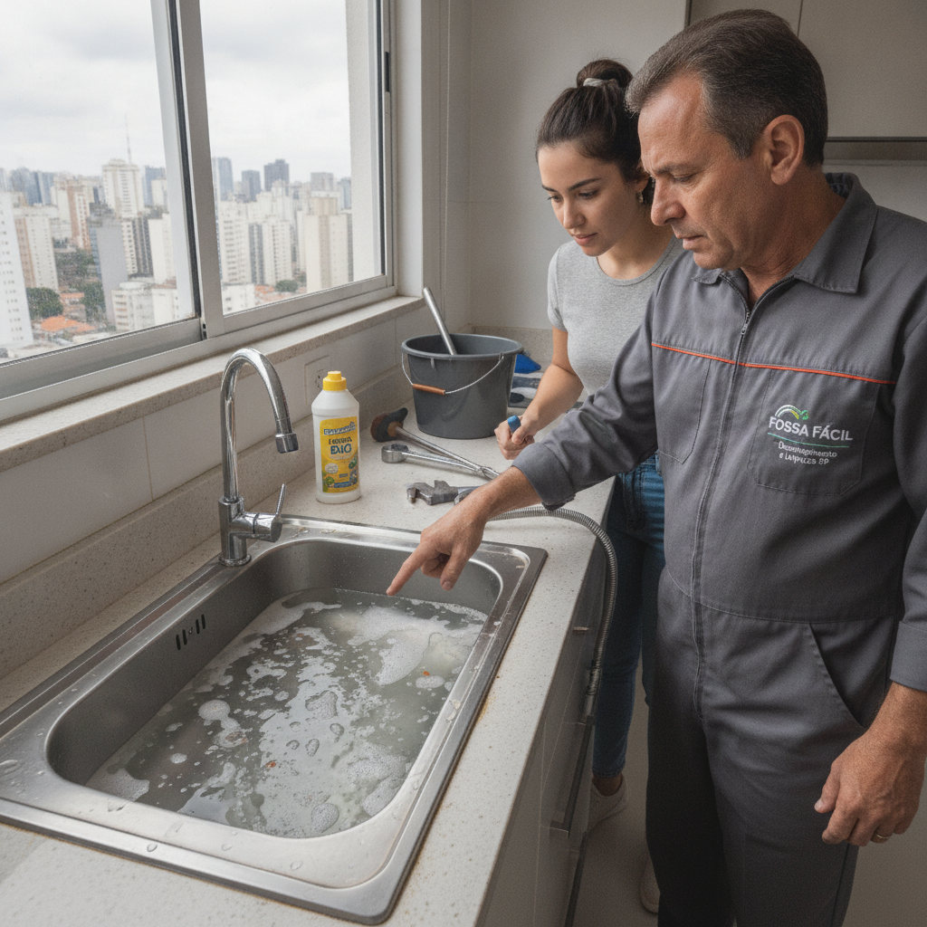 Como Desentupir Pia de Cozinha em Casa — São Paulo