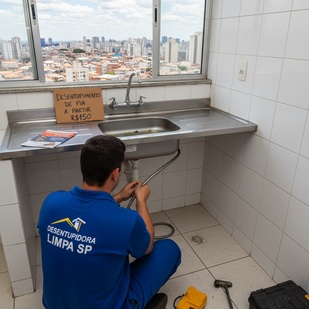 Como Desentupir Pia de Cozinha em São Paulo - Guia 2024
